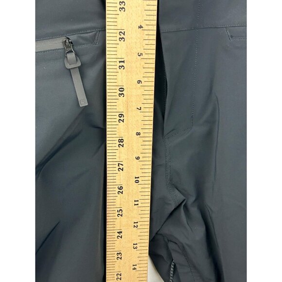 Salomon Men's Size Large Primaloft Snow Overalls Jumpsuits Black - Picture 5 of 16